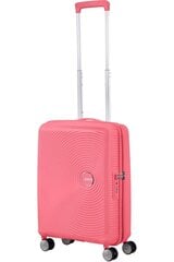 American Tourister lentolaukku Soundbox Spinner Expandable 55cm, pinkki hinta ja tiedot | Matkalaukut ja matkakassit | hobbyhall.fi