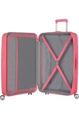 American Tourister iso matkalaukku Soundbox Spinner Expandable 77cm, pinkki hinta ja tiedot | Matkalaukut ja matkakassit | hobbyhall.fi