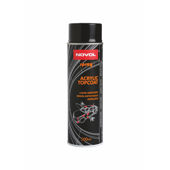 Musta kiiltävä maali BLACK GLOSS aerosoli 500ml. hinta ja tiedot | Automaalit | hobbyhall.fi