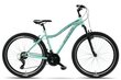 Naisten polkupyörä MTB Kands Energy 500, 150-167 cm, 27,5" alumiinivanteet, turkoosi hinta ja tiedot | Polkupyörät | hobbyhall.fi