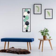 Seinäkoriste Sorek, metallinen, 90 x 32 cm hinta ja tiedot | Sisustustuotteet | hobbyhall.fi