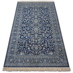 Matto WINDSOR 22935 jacquard tummansininen - Kukat hinta ja tiedot | Isot matot | hobbyhall.fi