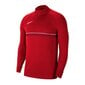 Nike Dri-FIT Academy 21 Dril M CW6110-657, Collegepaita miehille, punainen hinta ja tiedot | Miesten urheiluvaatteet | hobbyhall.fi