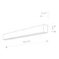 Nowodvorski Lighting seinävalaisin Straight Wall LED Graphite M 9617 hinta ja tiedot | Seinävalaisimet | hobbyhall.fi