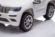Jeep Grand Cherokee JJ2055, yksipaikkainen sähköauto lapsille, valkoinen hinta ja tiedot | Lasten sähköautot | hobbyhall.fi
