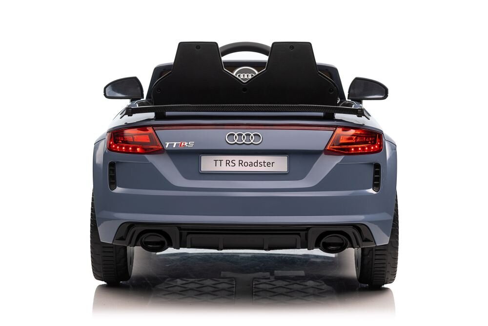 Audi TT RS yksipaikkainen sähköauto lapsille, vaaleansininen hinta ja tiedot | Lasten sähköautot | hobbyhall.fi