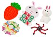Lean Toys Fidget, pääsiäinen, 24 kpl hinta ja tiedot | Kehittävät lelut | hobbyhall.fi