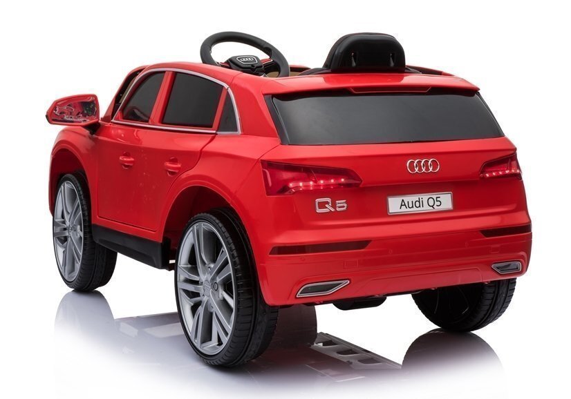 Audi Q5 Musta yksipaikkainen sähköauto, punainen hinta ja tiedot | Lasten sähköautot | hobbyhall.fi