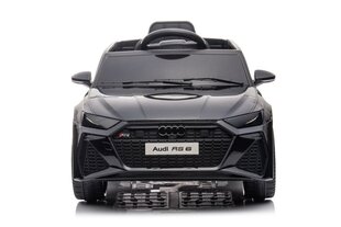 Audi RS6 BRD yksipaikkainen sähköauto, musta hinta ja tiedot | Lasten sähköautot | hobbyhall.fi