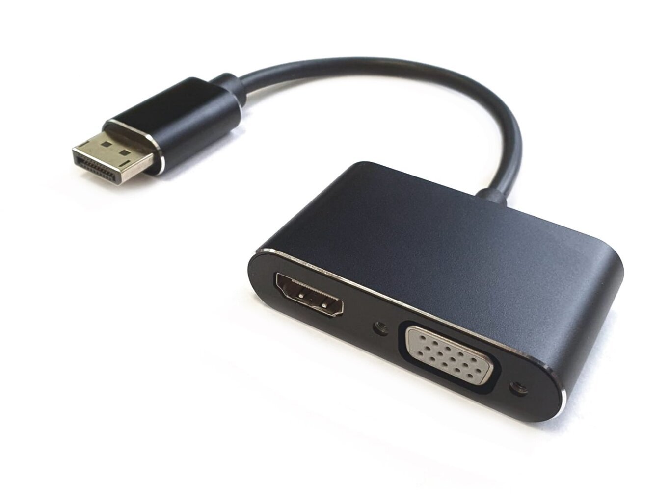 DisplayPort to HDMI + VGA adapteris v1.4 / 4K@30Hz hinta ja tiedot | Adapterit | hobbyhall.fi