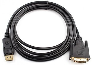 DisplayPort į DVI kaapeli 1,8 m / DVI-D (Dual Link) hinta ja tiedot | Kaapelit ja adapterit | hobbyhall.fi
