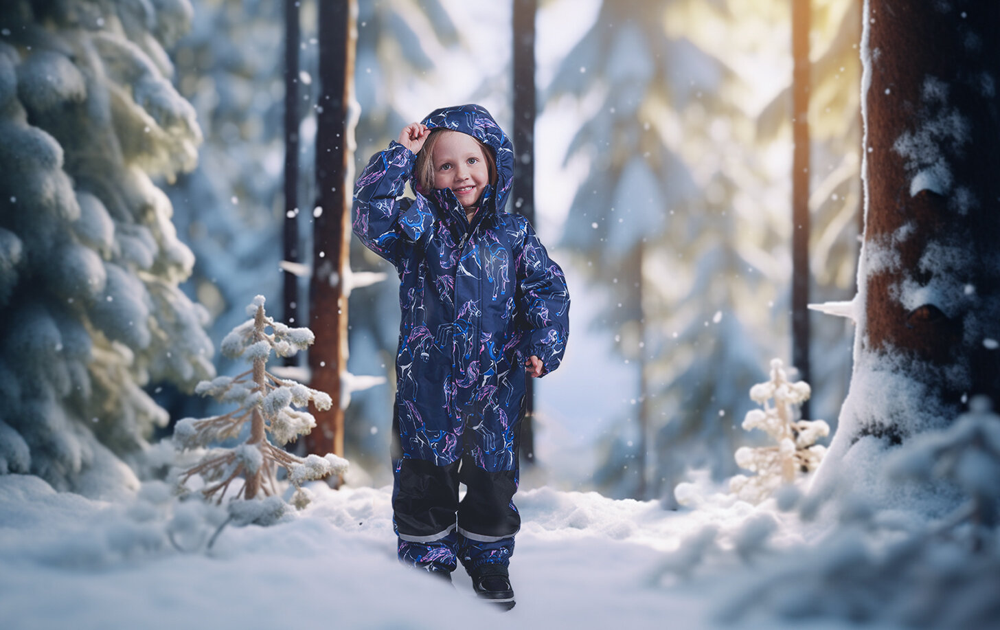 Tutta by Reima lasten talvihaalari SIRIUS, tummansininen-kirjava hinta ja tiedot | Lasten talvivaatteet | hobbyhall.fi