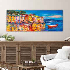 Sisustustaulu Veneet, 30 x 80 cm hinta ja tiedot | Taulut | hobbyhall.fi