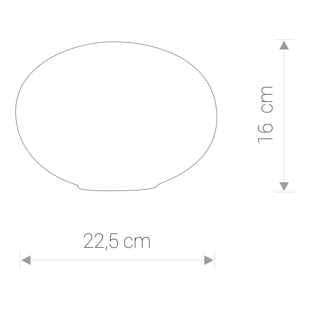 Nowodvorski Lighting pöytävalaisin Nuage S 7021 hinta ja tiedot | Pöytävalaisimet | hobbyhall.fi