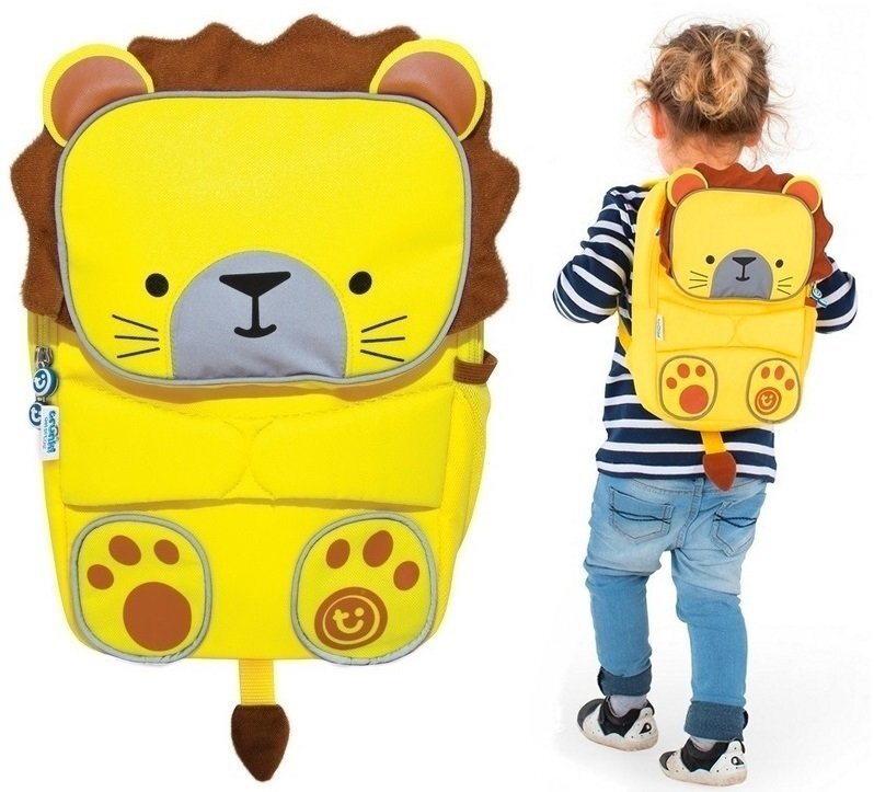 Koulureppu Trunki ToddlePak Lion, keltainen hinta ja tiedot | Koulureput ja -laukut | hobbyhall.fi