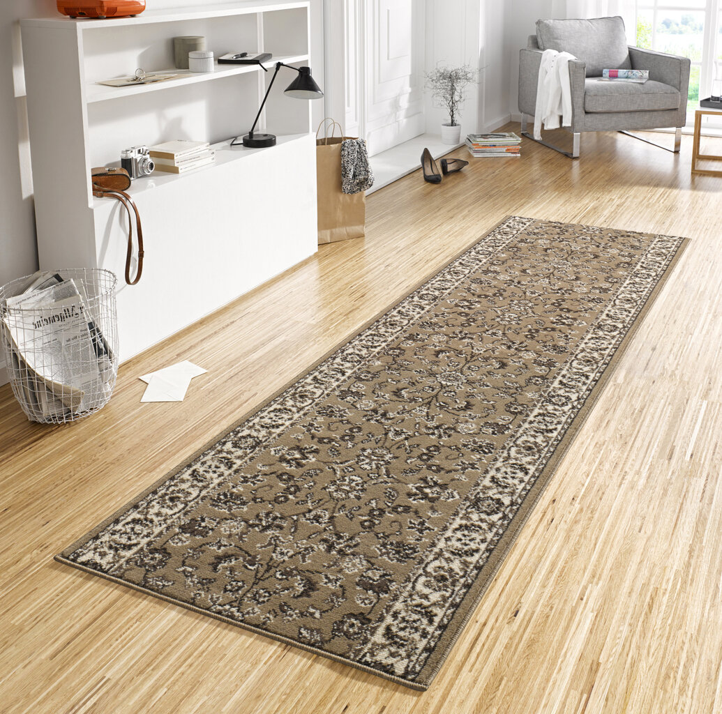 Hanse Home matto Vintage Taupe, 80x400 cm hinta ja tiedot | Isot matot | hobbyhall.fi