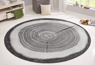 Matto Hanse Home Tree Trunk Grey, 100x100 cm hinta ja tiedot | Isot matot | hobbyhall.fi