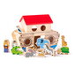 Woody, lajittelulelu, puusta valmistettu Nooan arkki, 90917 hinta ja tiedot | Vauvan lelut | hobbyhall.fi