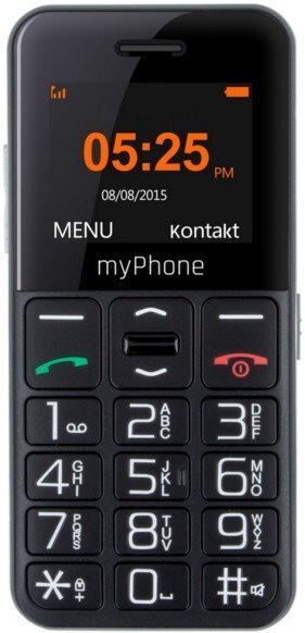 Matkapuhelin MyPhone Halo EASY, musta hinta ja tiedot | Matkapuhelimet | hobbyhall.fi