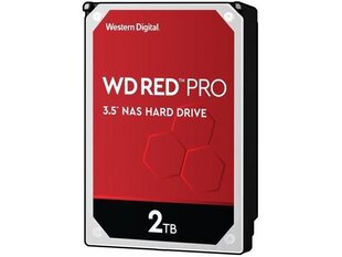 HDD SATA 2TB 6GB / S 64MB / RED PRO WD2002FFSX WDC hinta ja tiedot | WD Tietokoneet ja pelaaminen | hobbyhall.fi