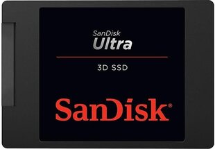 SanDisk Ultra 3D 2.5 250 GB SSD Serial ATA III hinta ja tiedot | Kovalevyt | hobbyhall.fi