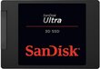 SanDisk ULTRA 3D 1TB SATA3 (SDSSDH3-1T00-G25). hinta ja tiedot | Kovalevyt | hobbyhall.fi