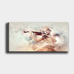 Sisustustaulu Viulunsoittaja, 30 x 80 cm hinta ja tiedot | Taulut | hobbyhall.fi