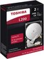 Toshiba L200 2TB SATA3 (HDWL120EZSTA) hinta ja tiedot | Kovalevyt | hobbyhall.fi