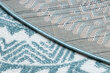 FUN Napkin -pyöreä matto, sininen 200x200 hinta ja tiedot | Isot matot | hobbyhall.fi