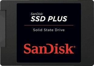 SanDisk Plus SATA3 SDSSDA-1T00-G26, 1TB hinta ja tiedot | Kovalevyt | hobbyhall.fi