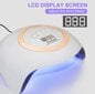 2in1 UV/LED kynsilamppu BLUEQUE V1 168W, valkoinen hinta ja tiedot | Manikyyri ja pedikyyri | hobbyhall.fi