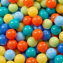 KiddyMoon 90x30cm/300 palloa ∅ 7cm pallomeri , l.harmaa:l.vihreä/oranssi/turkoosi/sininen/ sininen/ sininen/keltainenw hinta ja tiedot | Vauvan lelut | hobbyhall.fi