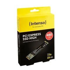 Intenso SSD PCI Express 480GB hinta ja tiedot | Kovalevyt | hobbyhall.fi