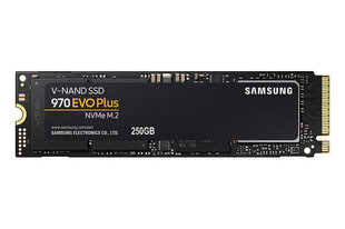 SSD M.2 250GB Samsung 970 EVO Plus hinta ja tiedot | Kovalevyt | hobbyhall.fi