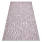 Matto String SIZAL COLOR 47176260 zigzag, beige / punainen hinta ja tiedot | Isot matot | hobbyhall.fi