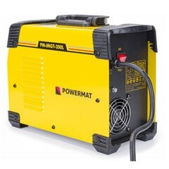 Hitsausinvertteri 200A, 230V, MIG, TIG, MMA hinta ja tiedot | PowerMat Kodin remontointi | hobbyhall.fi