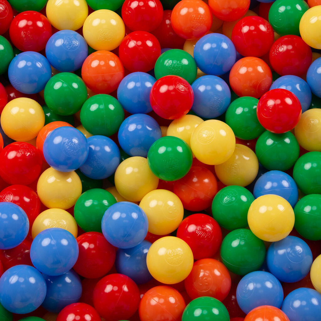 Selonis leikkikehä, 200 palloa, harmaa: keltainen/vihreä/sininen/punainen/oranssi hinta ja tiedot | Vauvan lelut | hobbyhall.fi