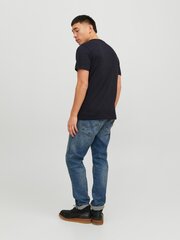 Miesten Jack & Jones t-paita 12233594*02, tummansininen 5715424060855 hinta ja tiedot | Miesten T-paidat | hobbyhall.fi