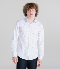 Espada miesten paita 863050 01, valkoinen/oranssi 863050*01-XL hinta ja tiedot | Miesten kauluspaidat | hobbyhall.fi