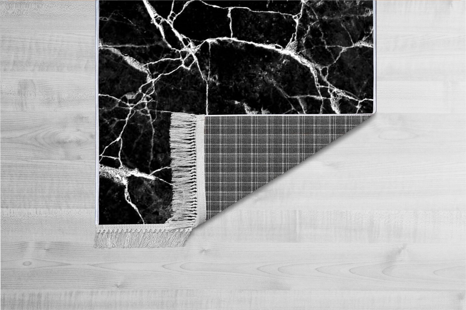 Matto, 80 x 150 cm, musta hinta ja tiedot | Isot matot | hobbyhall.fi