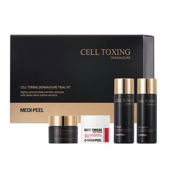 Medi Peel Cell Toxing Dermajours Trial Kit (30+30+10+10ml) Ikääntyvän ihon hoitosarja testikokoisissa pakkauksissa hinta ja tiedot | Medi-Peel Kasvojenhoitotuotteet | hobbyhall.fi