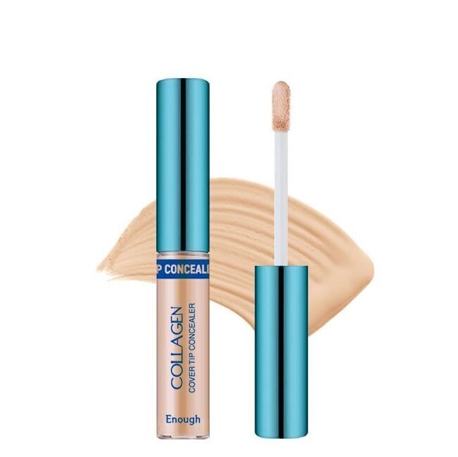 Kosteuttava peitevoide kollageenilla - Natural Beige Enough Collagen Cover Tip Concealer #02 hinta ja tiedot | Meikkivoiteet ja puuterit | hobbyhall.fi