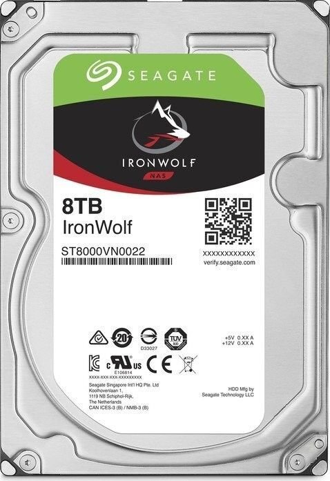 Seagate ST8000VN004 hinta ja tiedot | Kovalevyt | hobbyhall.fi