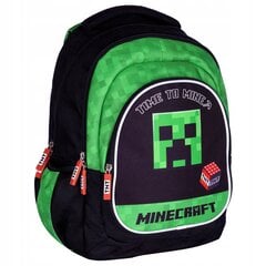 Minecraft Creeper Time To Mine koulureppu hinta ja tiedot | Koulureput ja -laukut | hobbyhall.fi