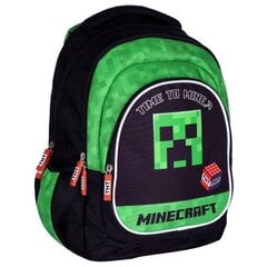 Minecraft Creeper Time To Mine koulureppu hinta ja tiedot | Koulureput ja -laukut | hobbyhall.fi