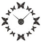 Seinäkello 3D perhosia - numeroita hinta ja tiedot | Kellot | hobbyhall.fi