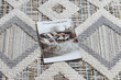 Matto SEVILLA Y523C rombit harmaa / keltainen Tupsut berbery Marokkolainen shaggy hinta ja tiedot | Isot matot | hobbyhall.fi