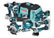 Combokit Makita DLX7019TX1 työkalusarja hinta ja tiedot | Akkuporakoneet ja ruuvinvääntimet | hobbyhall.fi