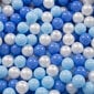 Selonis vauvan leikkikehä isokokoinen leikkikenttä 100 pallolla lapsille, tummansininen:babyblue/blue/pearl hinta ja tiedot | Matkasängyt | hobbyhall.fi