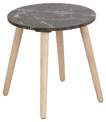 Sohvapöytä Bendt Rossi, 40x40 cm, ruskea hinta ja tiedot | Sohvapöydät | hobbyhall.fi